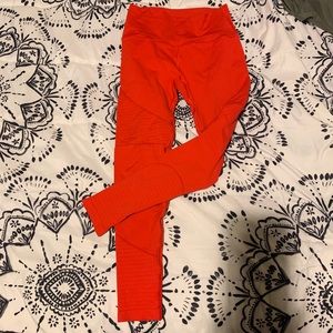 Alphalete red revival leggings